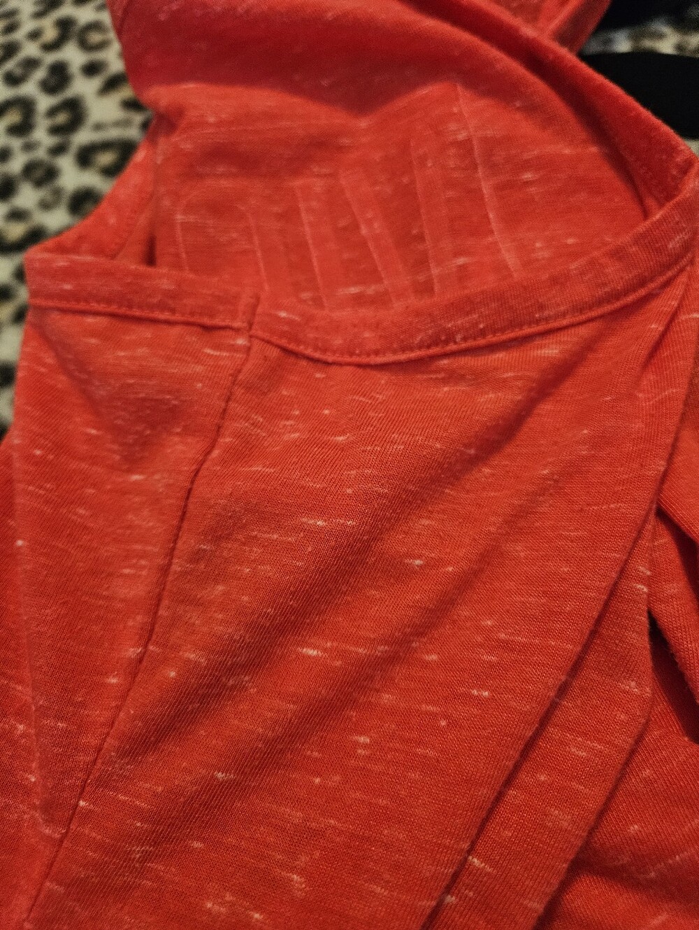 Victoria's Secret 'Victoria Sport' Women's Marl Red/Orange Tank Top, Size Large - Picture 11 of 11